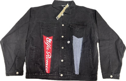 Alfa Romeo Upcycled Demin Jacket Dark Denim One-of-a-kind-2XL