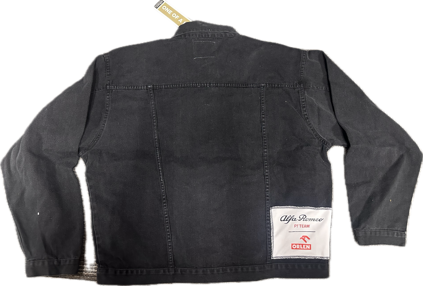 Alfa Romeo Upcycled Demin Jacket Dark Denim One-of-a-kind-2XL