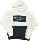 Alfa Romeo Upcycled Hoodie White One-of-a-kind-M