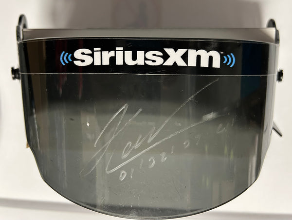 Helio Castroneves 4X INDY 500 Winner Helmet Visor SIGNED (Small Blemishes)