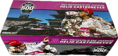 Helio Castroneves 1/18 Scale 2021 Indy 500 winner Diecast Car  Signed by Helio Only 4 Available