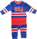 USA Hockey MOI Onsies Uniform Sublimated JERSEY Royal BLUE