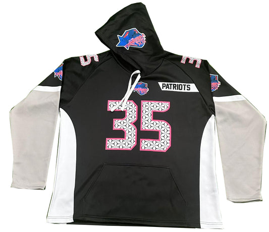 Dream Bowl Patriots Performance Heavyweight Jersey Hoody - Personalize - Order by 1/23 and receive 2/8