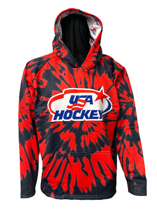 USA Hockey Tye Dye Hoody