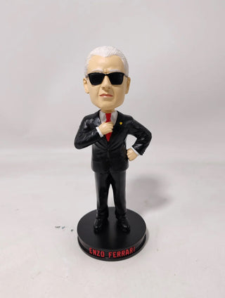 Enzo Ferrari figurine BobbleHead 7”. First Time Ever! New!!