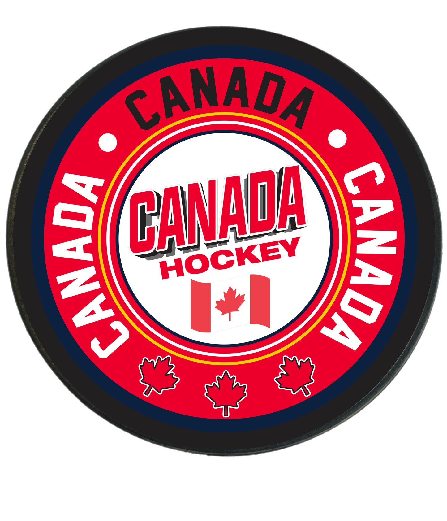 Canada  Hockey Puck