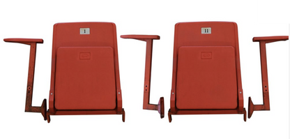 1980 Miracle on Ice Arena Seat TWO CHAIRS, WITH ARM RESTS