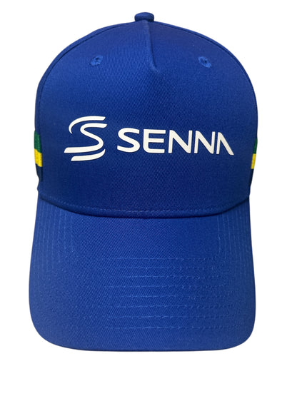 2024 Ayrton Senna Stripe Blue Cap