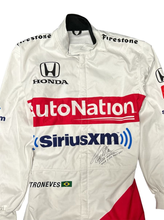 Helio Castroneves (Indy 500 Hall of Fame 5/22/25) Signed 2021 Replica Driver Suit