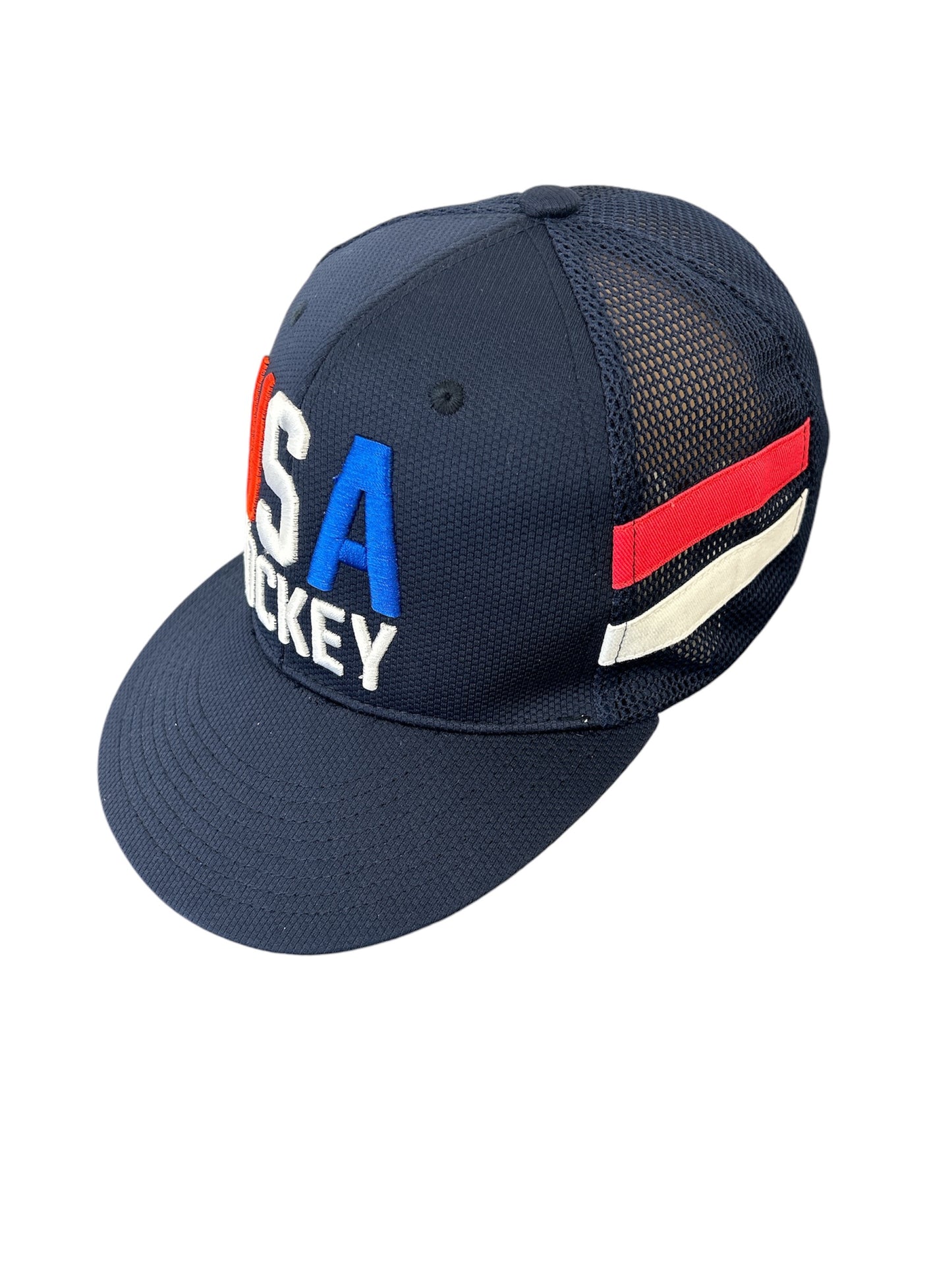 USA Hockey Official 2026 Winter Games Flat Brim Navy Hat