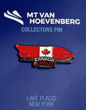 Canada Bobsled Team Lake Placid New York Official  Lapel Pin