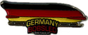 Germany Bobsled Team Lake Placid New York Official  Lapel Pin