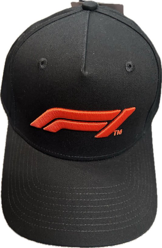 Formula 1 Tech Collection F1  Large Logo Baseball Hat Black