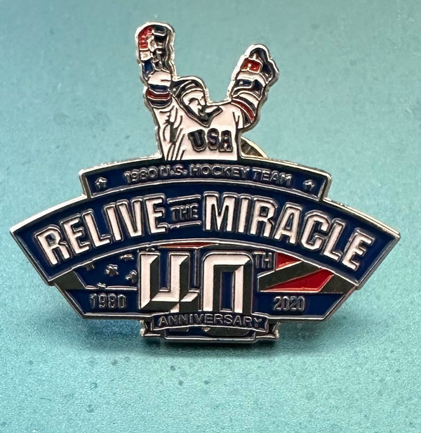Miracle on Ice 40th Anniversary Authentic Lapel Pin (we found 15)