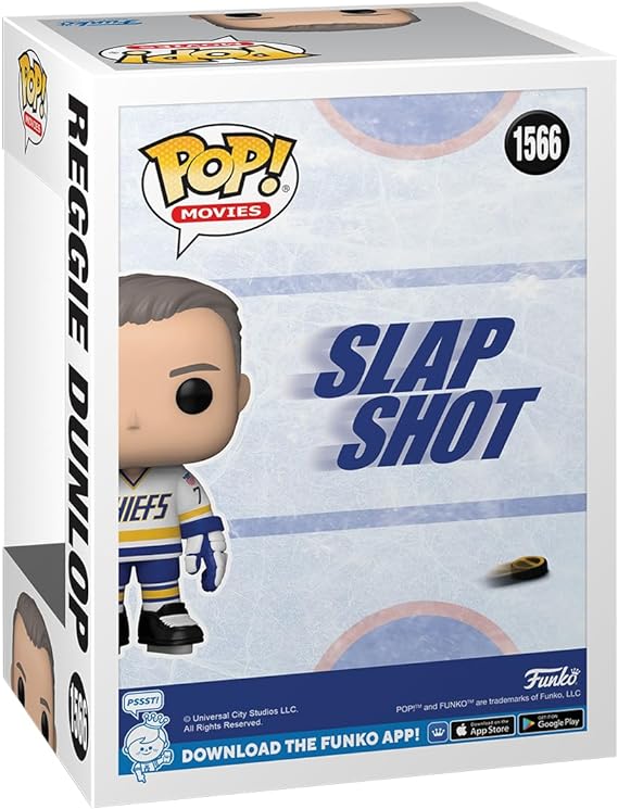 Slap Shot Chiefs Reggie Dunlop - Funko Pop