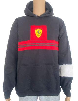 Ferrari Formula 1 Upcycled Hoodie