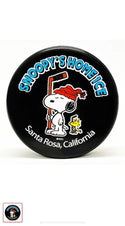 SNOOPY'S HOME ICE Santa Rosa, California Officially licensed Hockey Puck