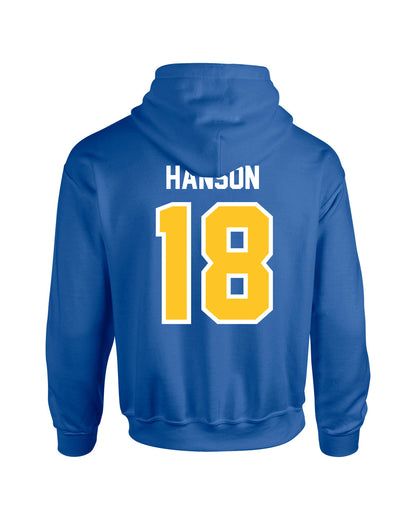 Slap Shot Chiefs Hoodie Hanson #18