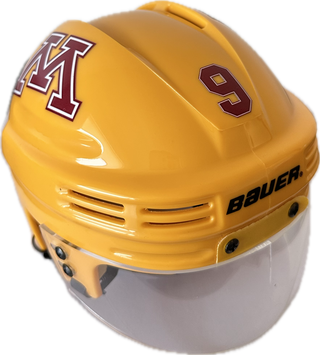 Minnesota Golden Gophers Mini Hockey Helmet - Herb Brooks