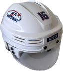 USA Hockey Miracle on Ice 1980 Mark Pavelich Mini Helmet - White