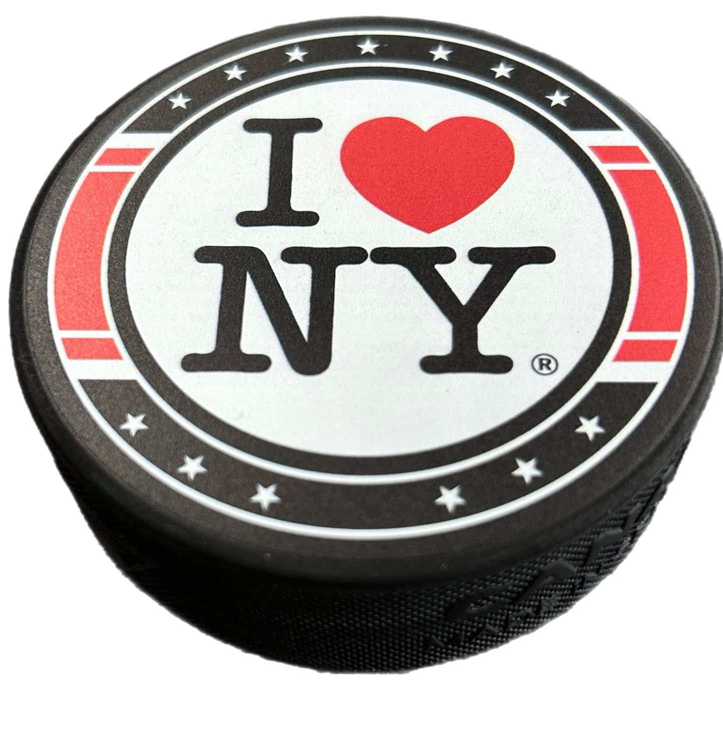 I Love New York Hockey Puck