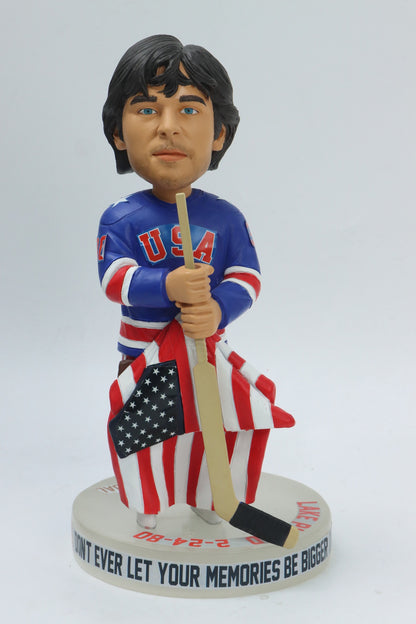 Jim Craig 1980 Olympics Lake Placid Gold Medal “Miracle On Ice” Officially Bobblehead Edition of 144- Ships by 9/01/25