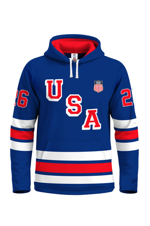 Kendall Coyne USA Hockey Performance Royal Hoodie