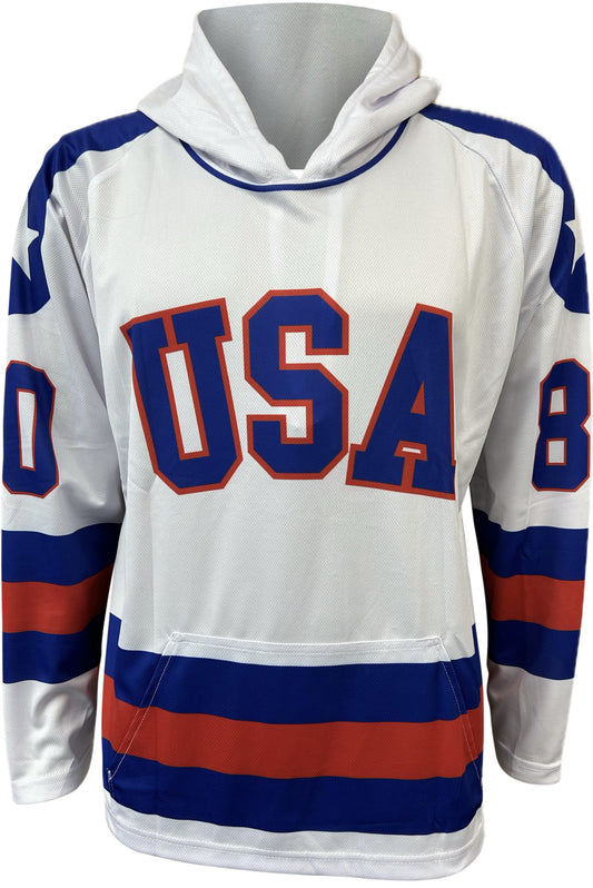 Miracle on Ice USA Hockey 1980 spring/summer weight Hoodie