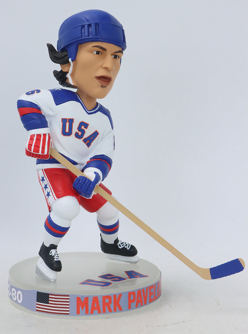 Mark Pavelich Miracle on Ice 8” Bobblehead -PRE SALE- Ship Mid March