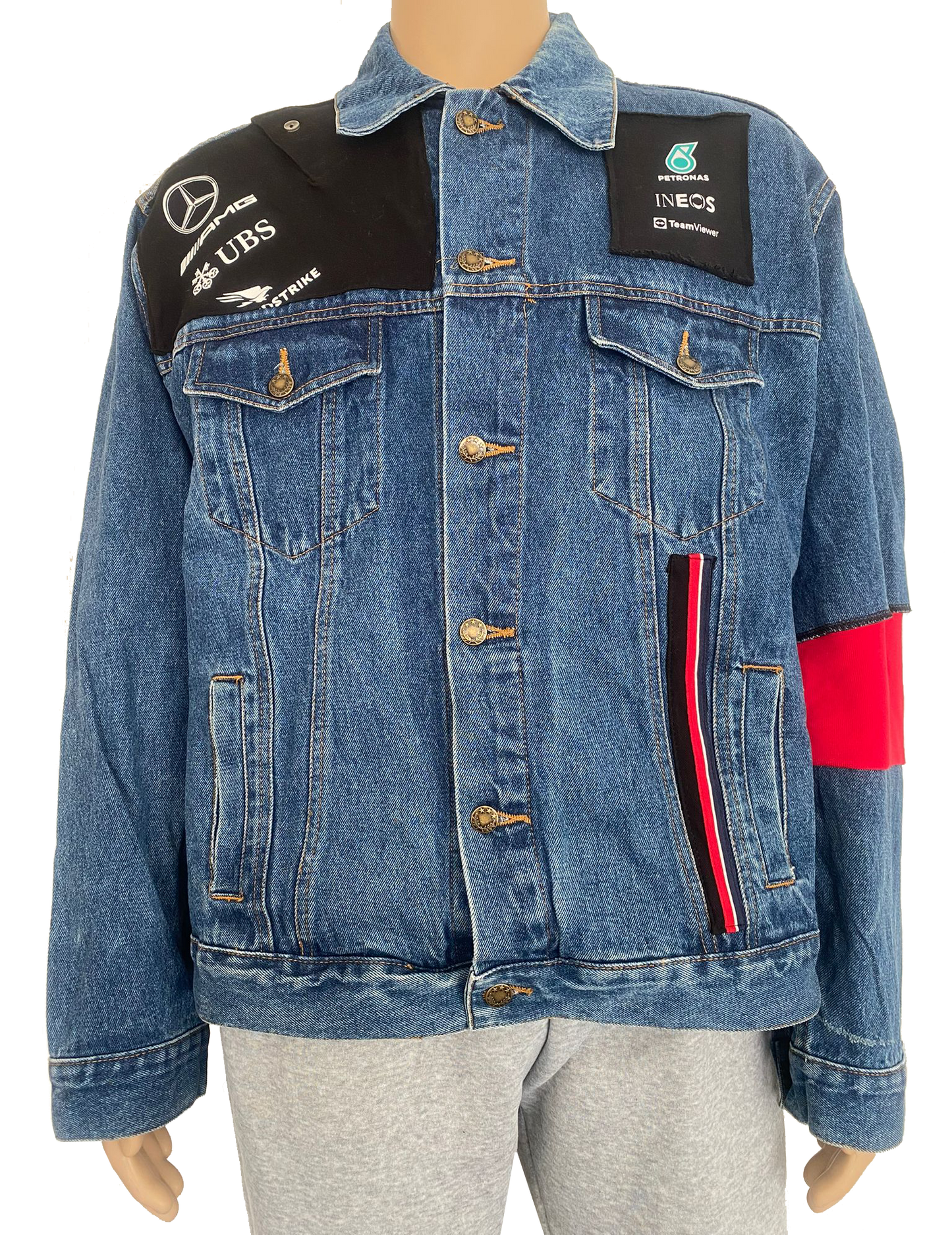 Mercedes-AMG Formula 1 Upcycled Demin Jacket