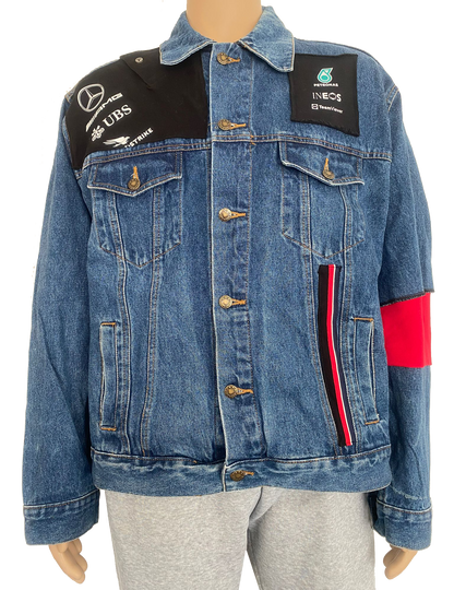 Mercedes-AMG Formula 1 Upcycled Demin Jacket