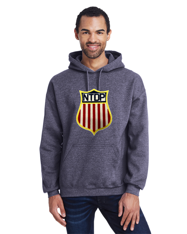 Official USA hockey NDTP Chenille Logo hoodie