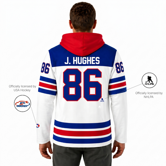 Jack Hughes USA Hockey Hoodie