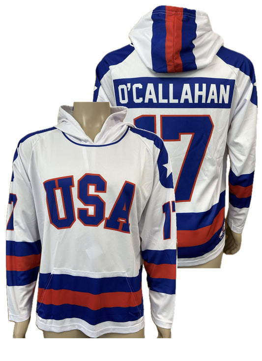 Jack O'Callahan USA Hockey Miracle on Ice 1980 Lightweight Hoodie