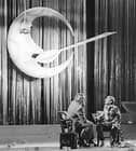 Studio 54 The Moon and The Spoon 3D Figure  6"x6"x6" L.E. 288 Ships by 11-15-25