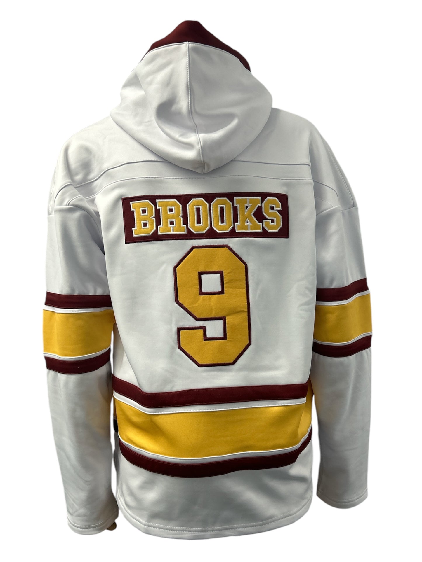 University of Minnesota Golden Gophers Official Herb Brooks Player Hockey embroidered Lace Hoodie