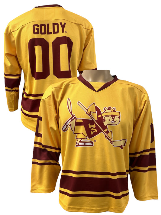 University of Minnesota Golden Gophers Official Hockey "Goldy" Hockey Jersey