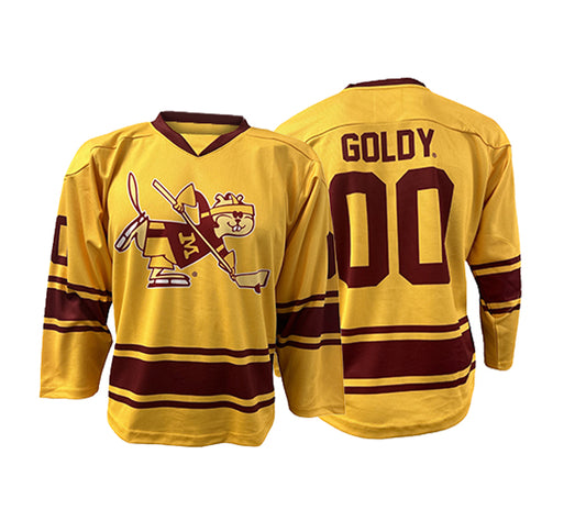 University of Minnesota Golden Gophers Official Hockey "Goldy" Hockey Jersey