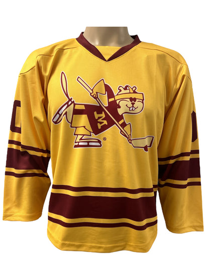 University of Minnesota Golden Gophers Official Hockey "Goldy" Hockey Jersey