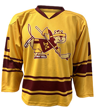 University of Minnesota Golden Gophers Official Hockey "Goldy" Hockey Jersey