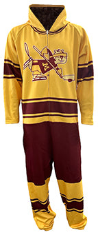 University of Minnesota Golden Gophers Official Hockey Skate logo Full Jumpsuit