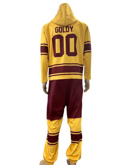 University of Minnesota Golden Gophers Official Hockey Skate logo Full Jumpsuit