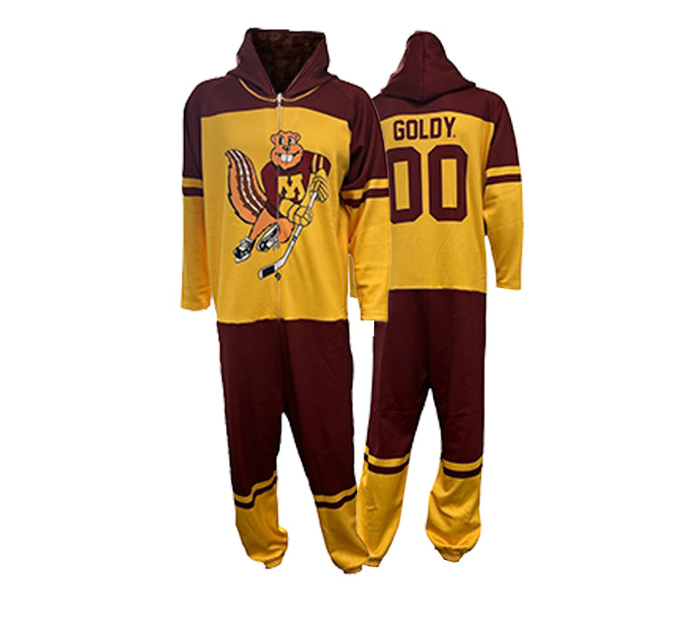 University of Minnesota Golden Gophers Official Hockey logo Full Jumpsuit