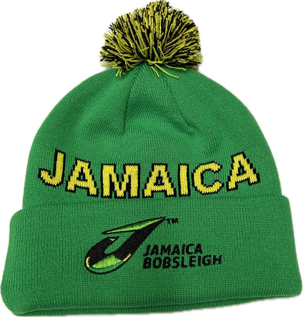 Cool Runnings Movie Jamaica Bobsled Official Knit Cap