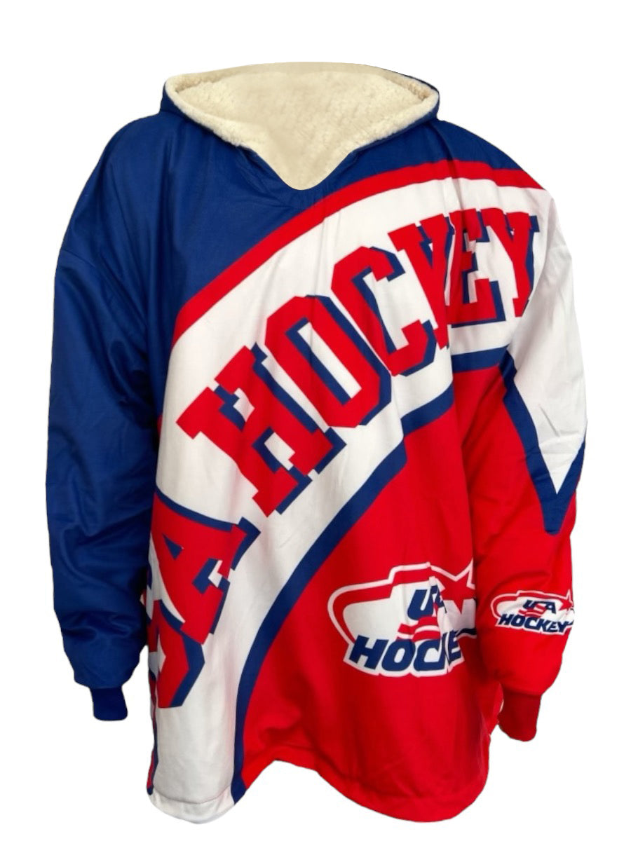 USA Hockey Jersey Reversible Colorblock Hoodeez