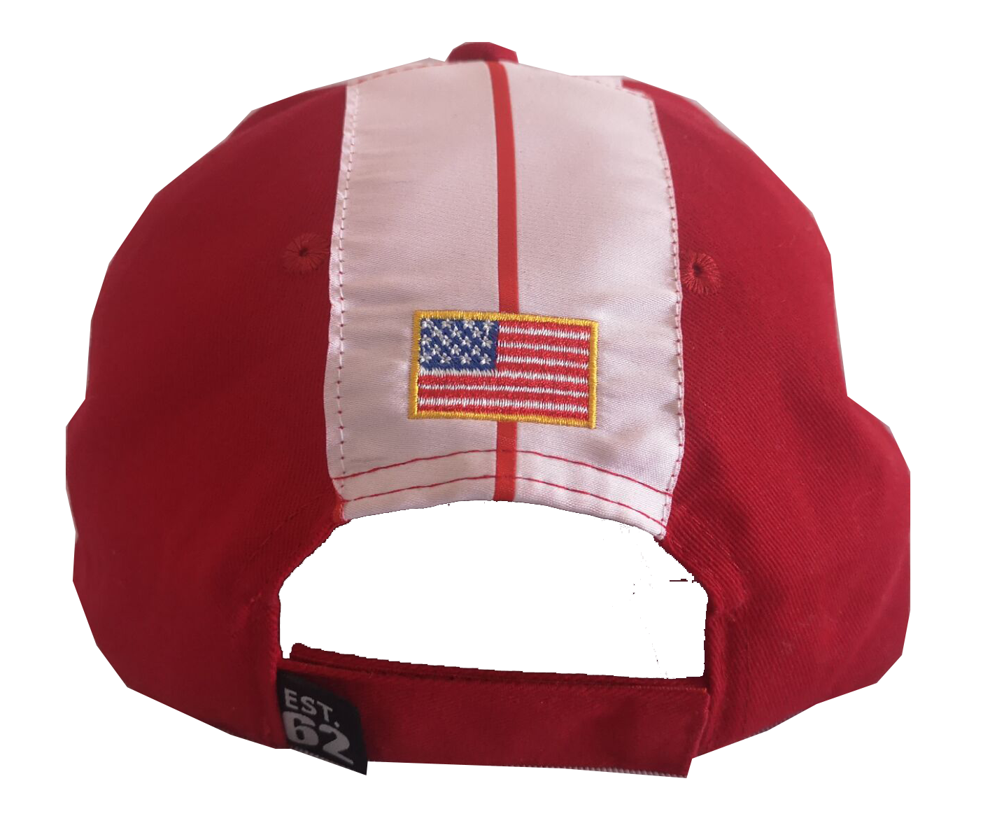 Shelby Cobra Official Red Hat- White stripes