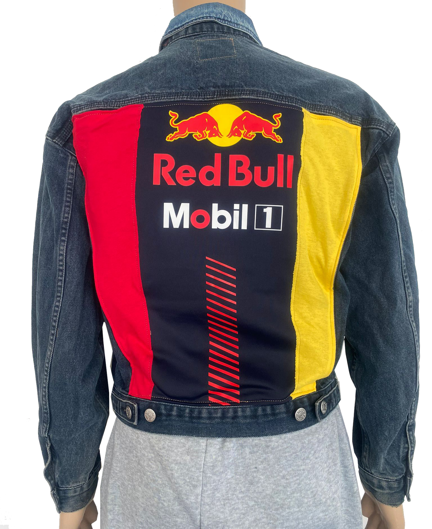 Red Bull Formula 1 Upcycled Demin Jacket