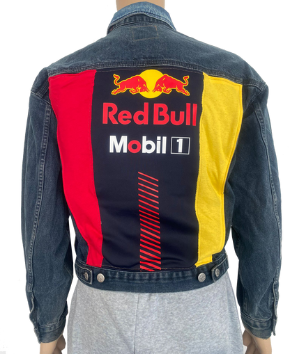 Red Bull Formula 1 Upcycled Demin Jacket