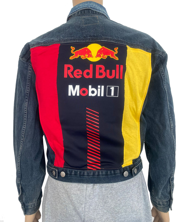 Red Bull Formula 1 Upcycled Demin Jacket