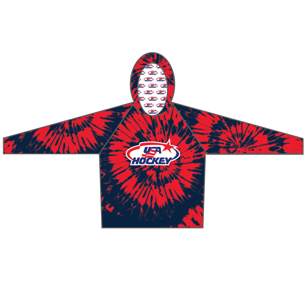 USA Hockey Tye Dye Hoody